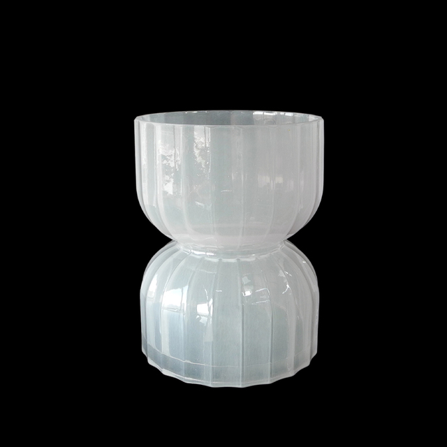 White Striped Vase YD-ND-240