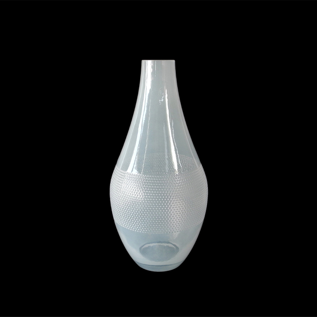 White Polka Dot Pattern Vase YD-ND-238