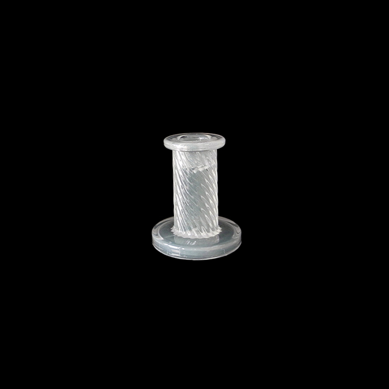 White Cylindrical Glass Candle Holder YD-ND-249