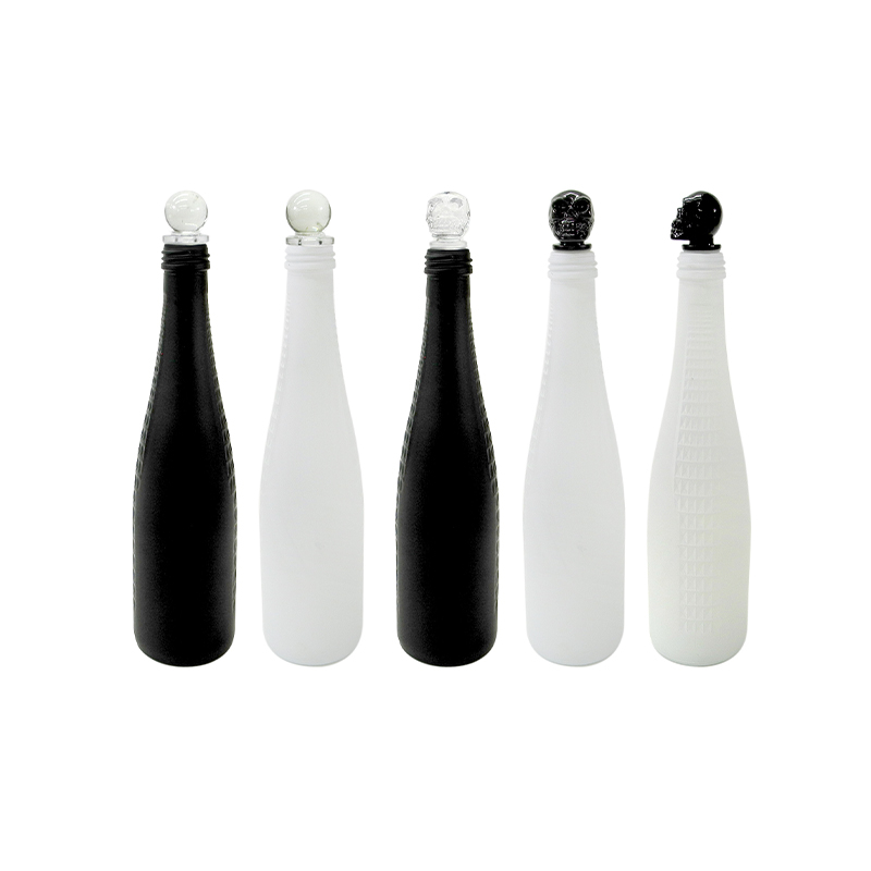 Skull Stopper Halloween Glass Bottle YD-HAL-057