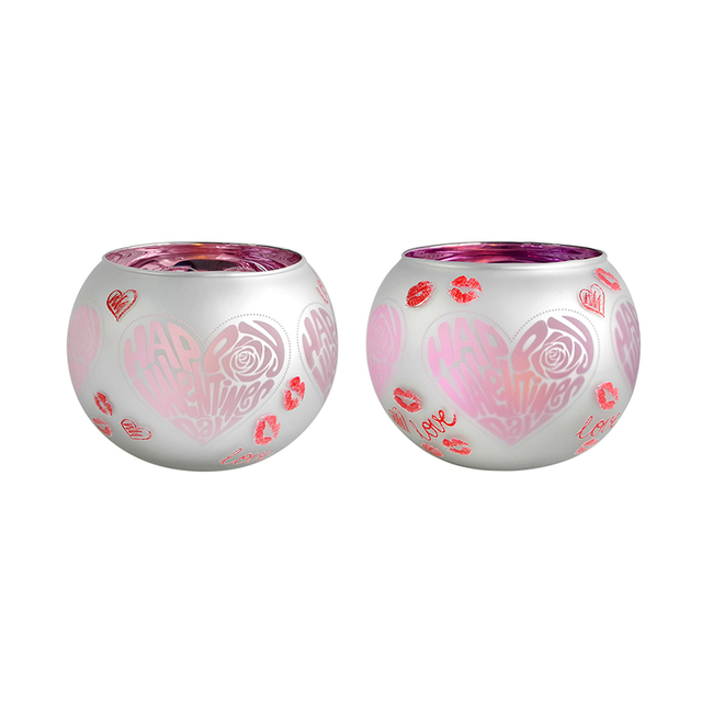 Love Pattern Spherical Wax Bottle YD-VL-065