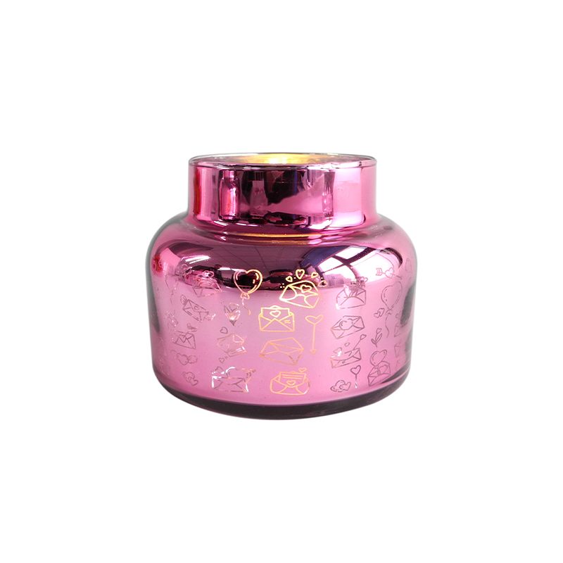 Electroplated Laser Engraving Wax Bottle YD-VL-071