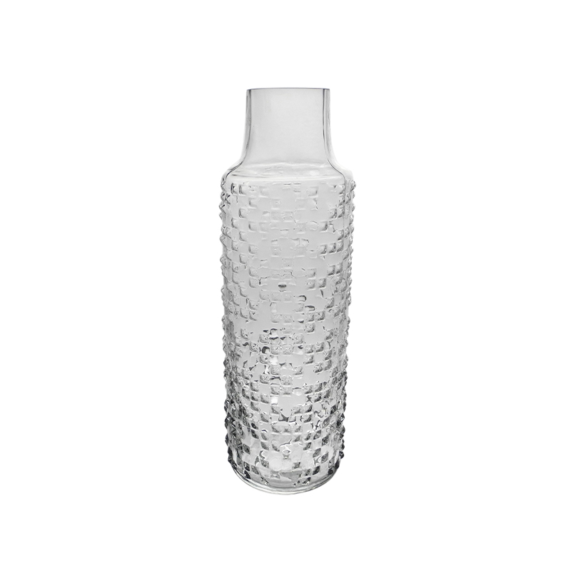 Lattice Clear Glass Vase YD-CGV-033