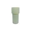 Vertical Striped Frosted Glass Vase YD-ND-263