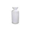 Clear Glass Vase With Horizontal Stripes YD-CGV-048
