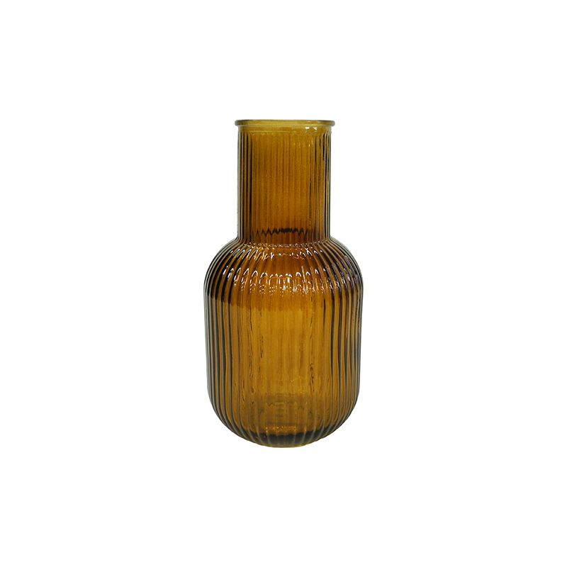 Spring Striped Glass Vase YD-SS-102
