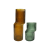 Dislocated Striped Glass Vase YD-SS-105