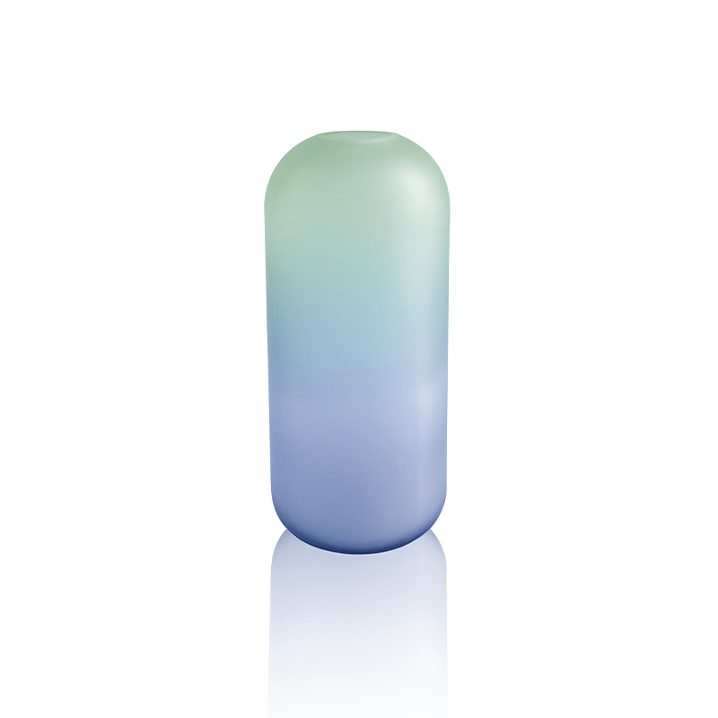 Cylinder Gradient Glass Vase YD-OBS-125