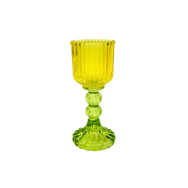 Exquisite Patchwork Spray Candle Holder YD-ND-408