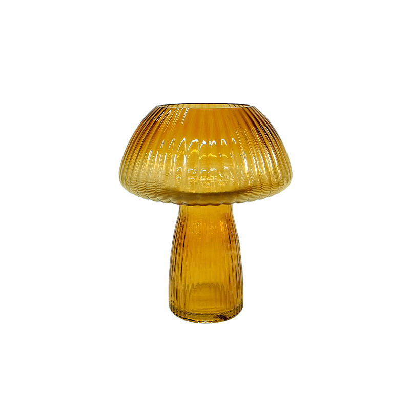 Mushroom Spray Colored Glass Vase YD-ND-424