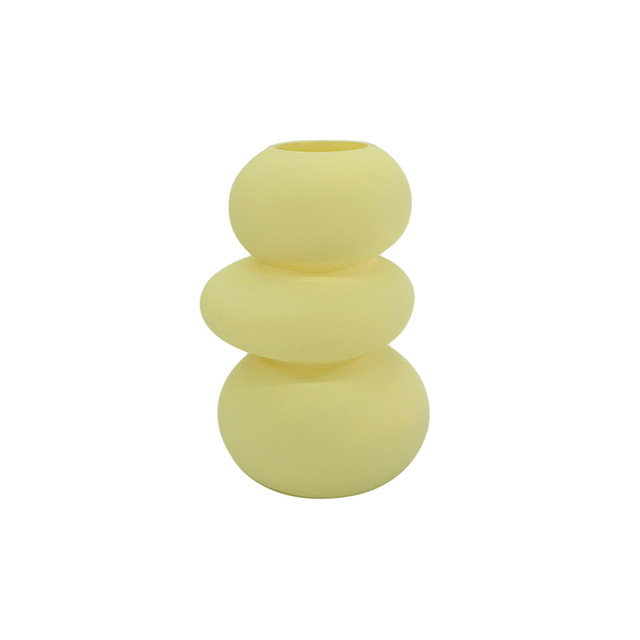 Stacked Frosted Glass Vases YD-ND-456