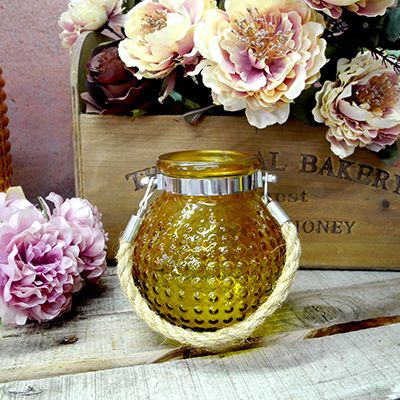Brown Vintage Glass Vase YD-TDH-021