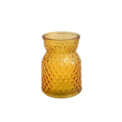 Yorklsun Brown Vintage Glass Vase YD-ND-065