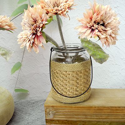 Mat Woven Glass Vases YD-ACC-042
