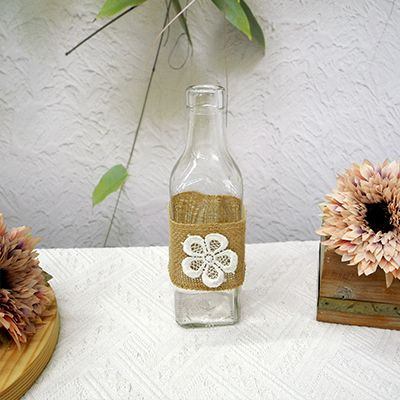 Lace Flower Decorative Glass Vases YD-ACC-019