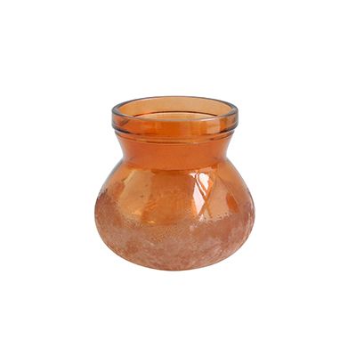 Yorklsun Glassware Brown Vase Candle Bottle YD-HDWC-071