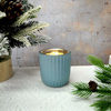 Blue Candle Holder & Wax Bottle YD-HDWC-103