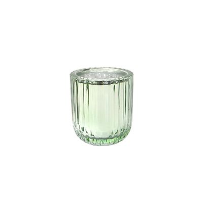 Yorklsun Glassware Green Candle Holder & Wax Bottle YD-CX-055