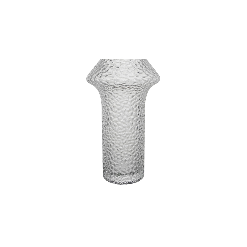 Mushroom Gravel Pattern Glass Vase YD-CGV-194