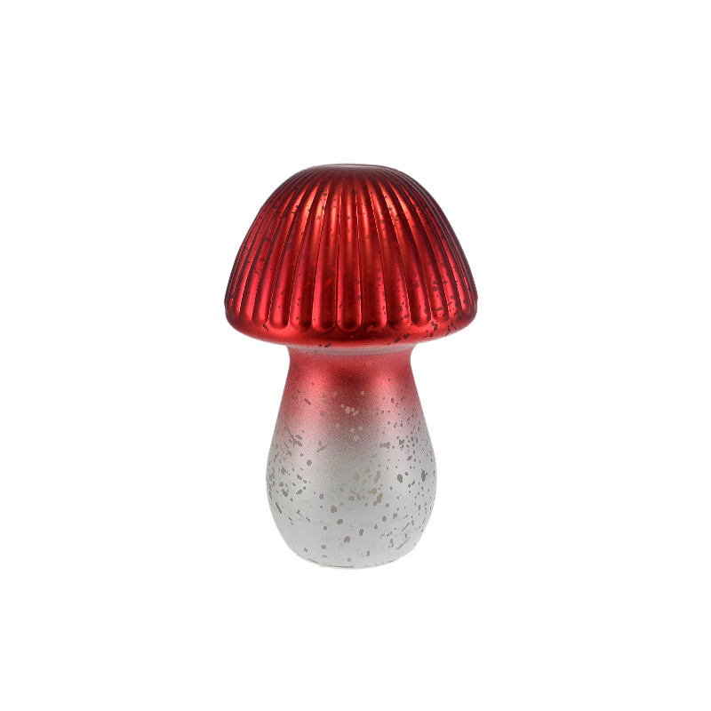 Polished Silver Fragments Striped Mushroom Lamp YD-CX-117
