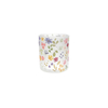 Spring Pattern Frosted Glass Wax Cup YD-SS-129