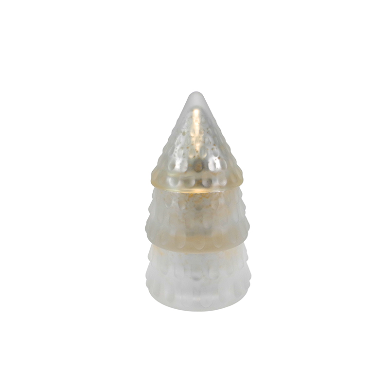 Frosted White Glass Christmas Tree YD-CX-134