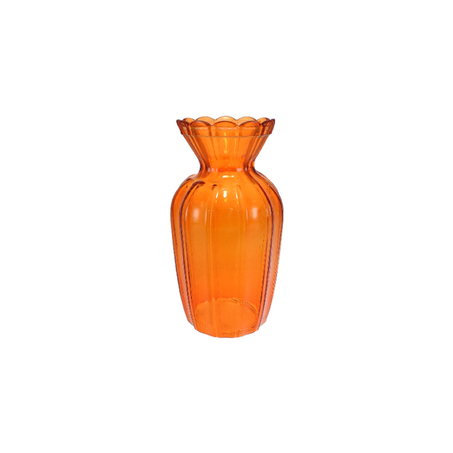 Striped Lace Glass Vase YD-TDH-118