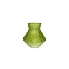 Striped Diamond-shaped Spray-painted Glass Vase YD-SS-154