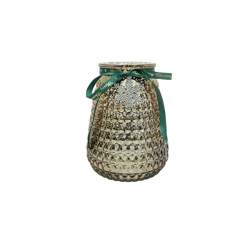 Christmas Glass Decorations with Bow Patterns YD-CX-097