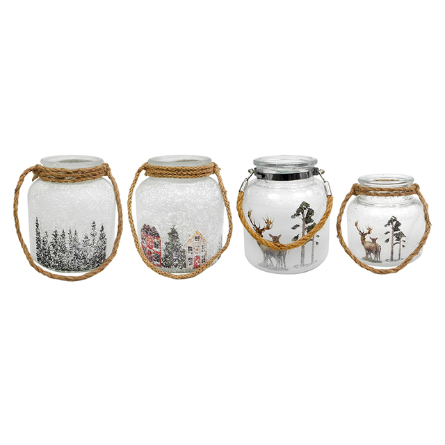Christmas Hemp String Candle Holder YD-CX-102