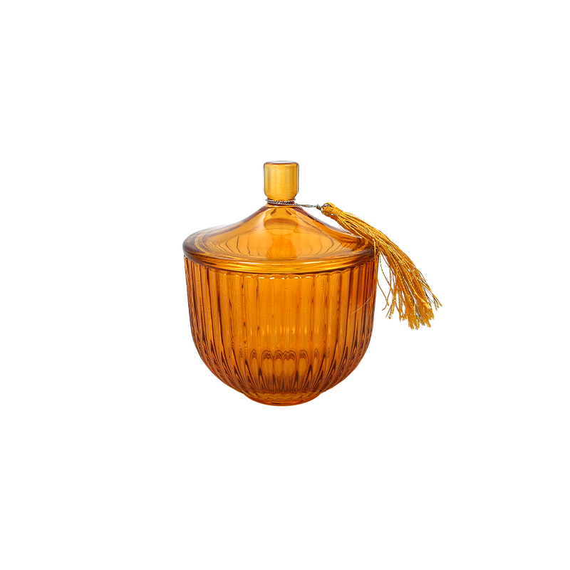 Tassel Accessory Covered Candle YD-ND-461