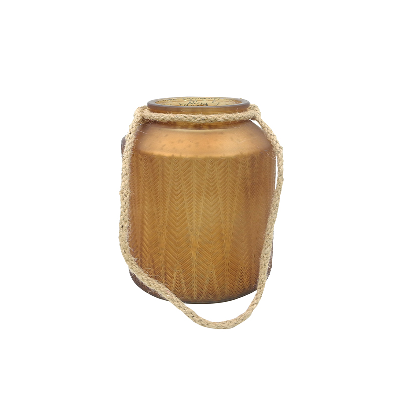 Autumn Hemp Rope Candle Holder YD-TDH-075