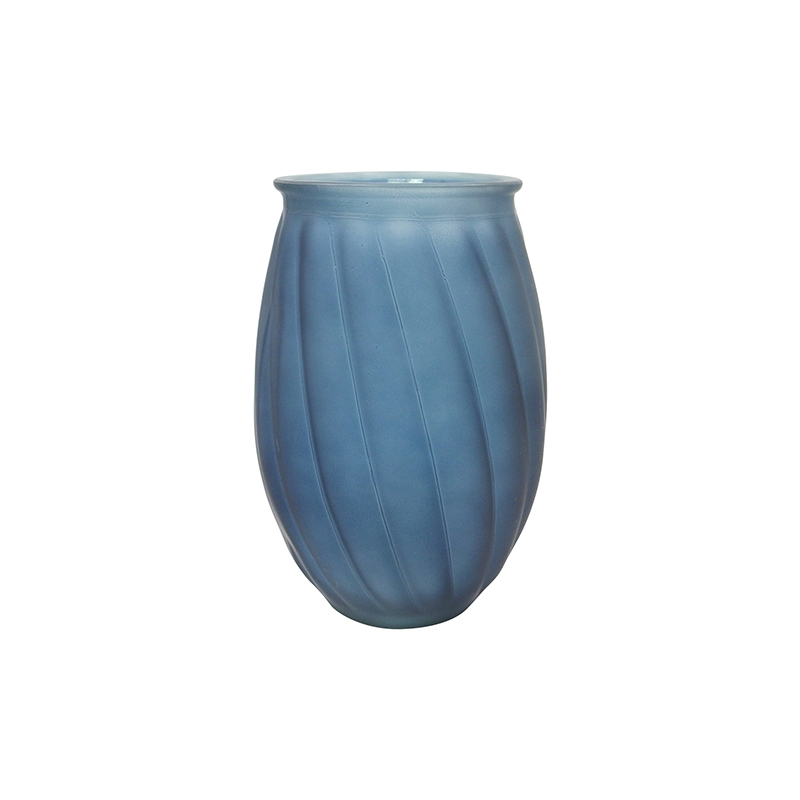 Frosted Glass Vase in Autumn YD-TDH-070