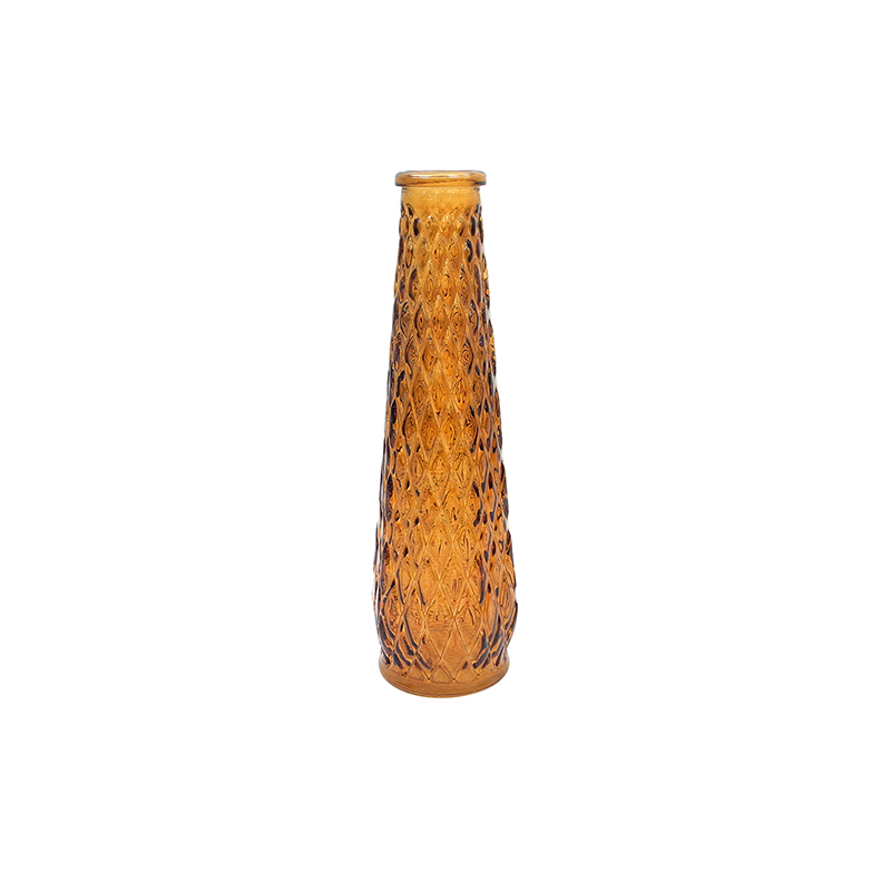 Autumn-colored Glass Vase YD-TDH-059
