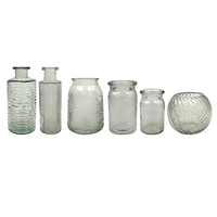 Green Decorative Glass Vase in Autumn YD-TDH-090