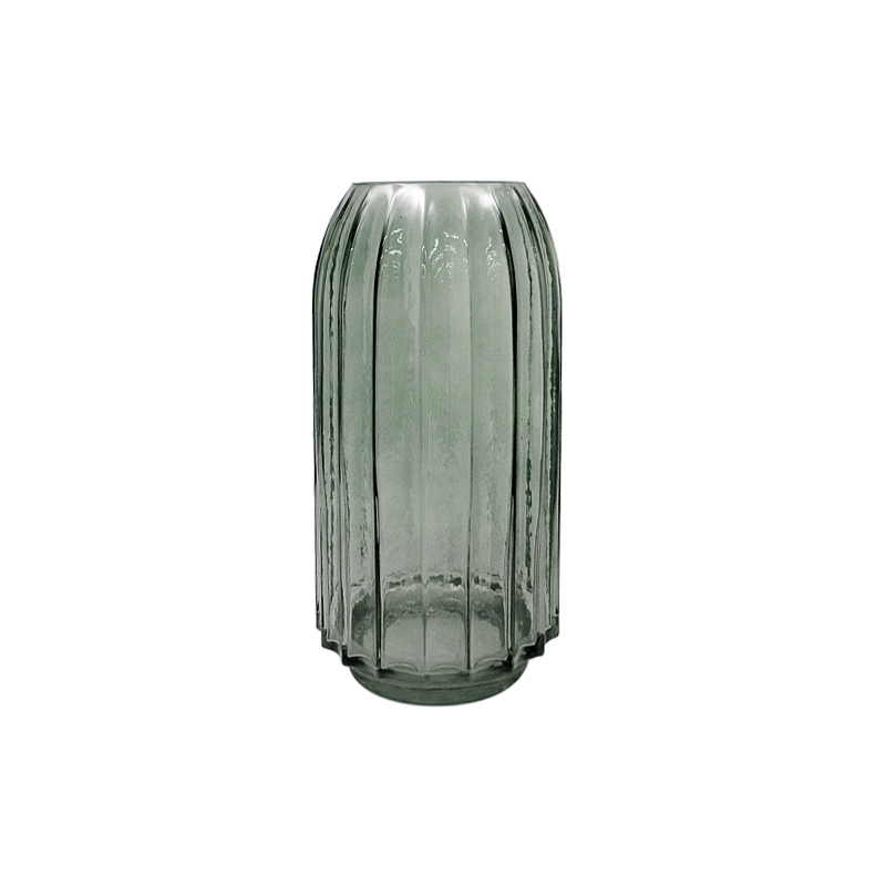 Green Spray-colored Glass Vase YD-TDH-087