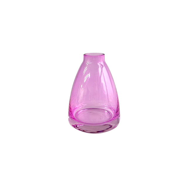 Valentine's Day Purple Glass Vase YD-VL-038
