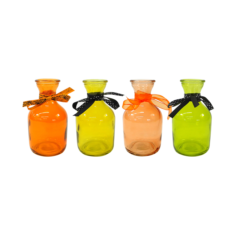 Halloween Ribbon Glass Bottle YD-HAL-048