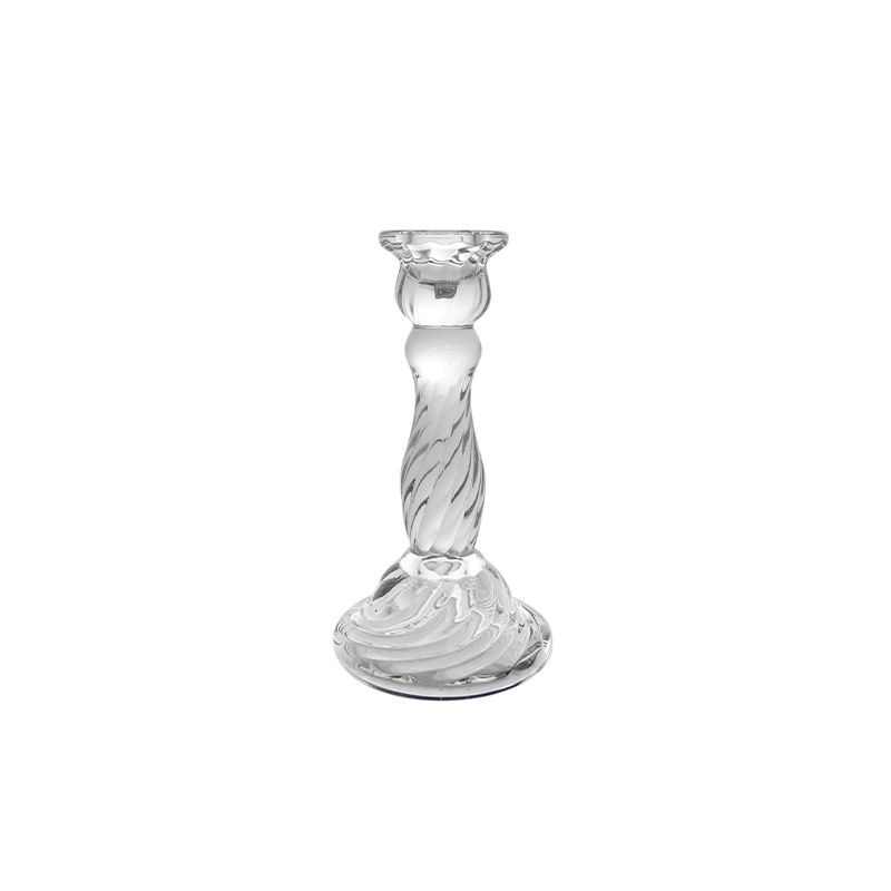 Exquisite Glass Candle Holder YD-HDWC-167