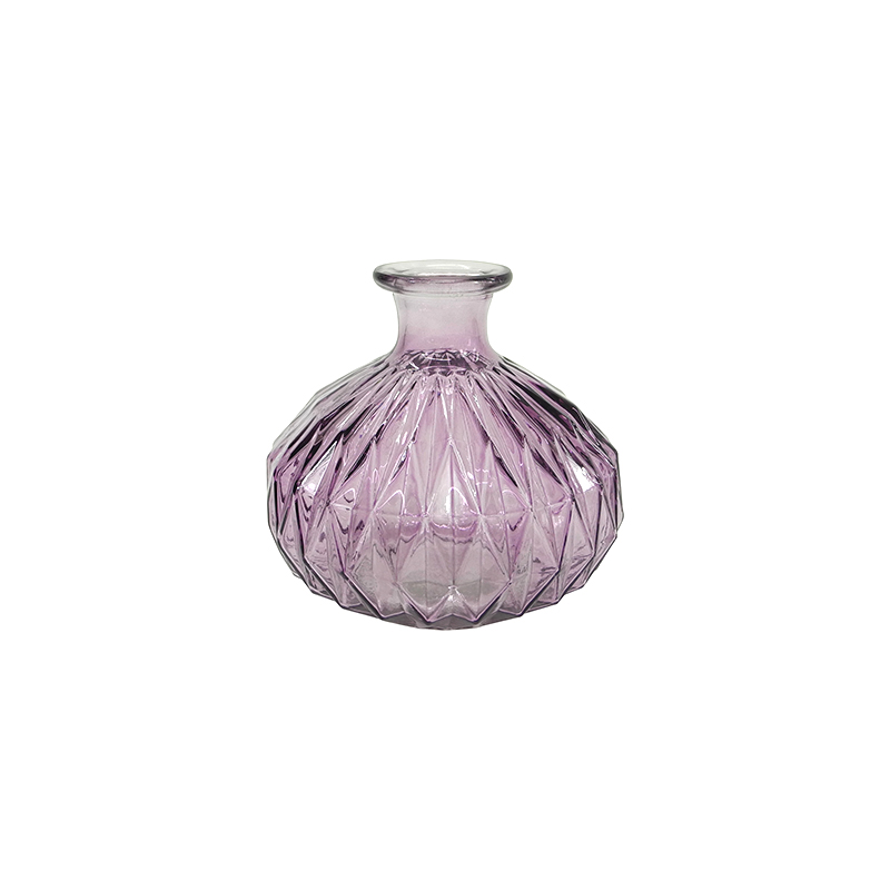 Purple Embossed Bud Vase YD-SS-079
