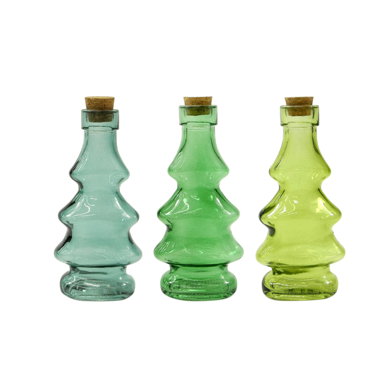 Christmas Tree Glass Bottle YD-CX-096