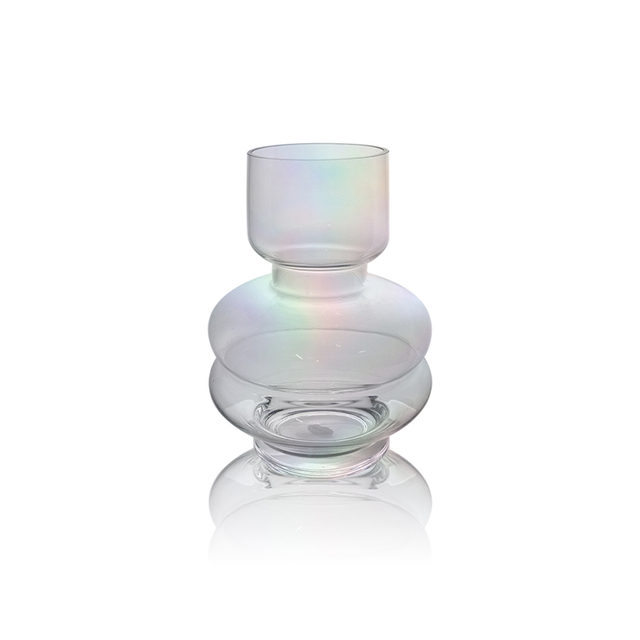 Special-shaped Multicolored Plated Vase YD-OBS-110