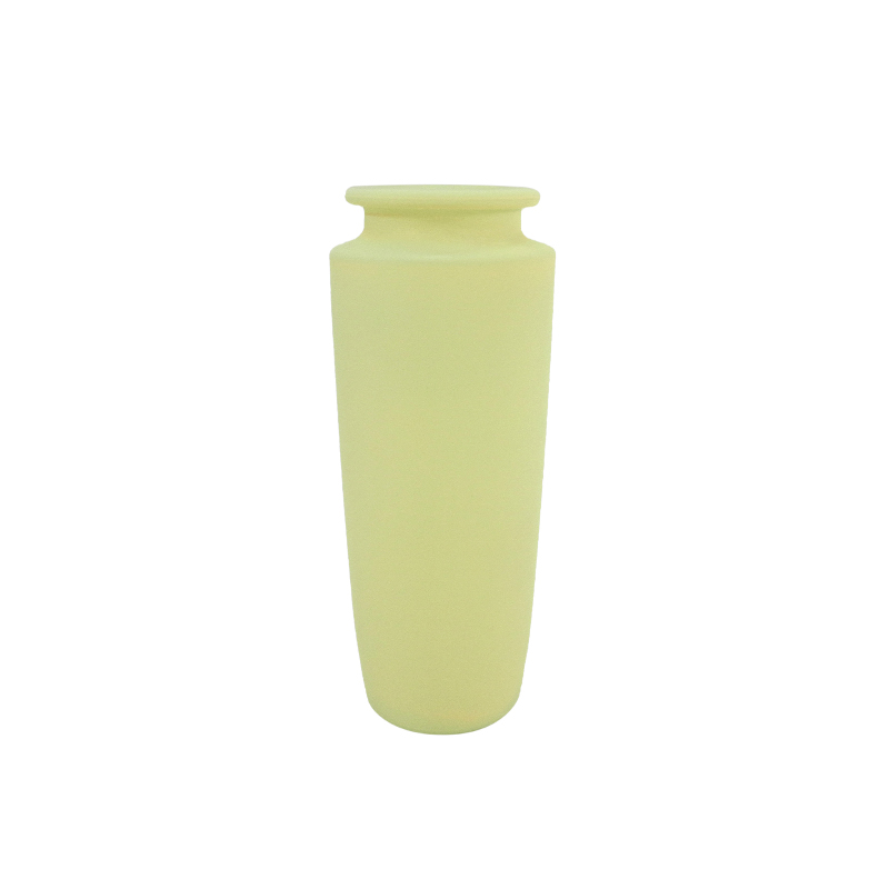Spray-painted Frosted Glass Vase YD-ND-446