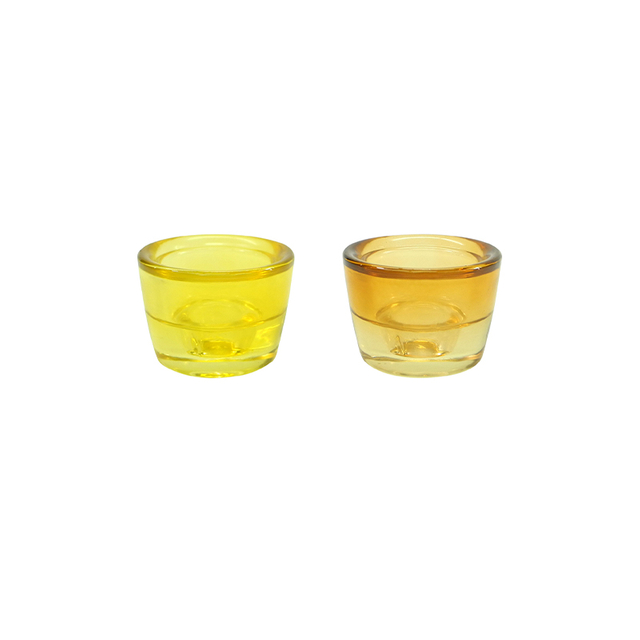 Spray Colored Glass Cylinder Small Candle YD-ND-400