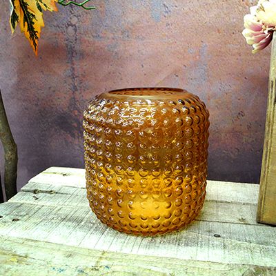 Brown Vintage Glass Vase YD-TDH-021