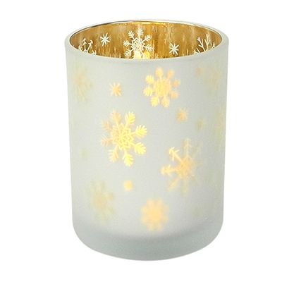 Beige Pattern Candle Holder & Wax Bottle YD-CX-048