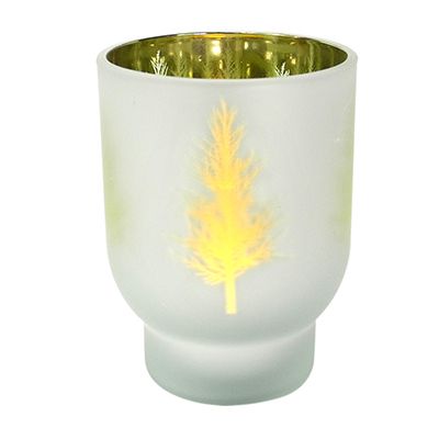 Beige Pattern Candle Holder & Wax Bottle YD-CX-048