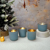 Blue Candle Holder & Wax Bottle YD-HDWC-103