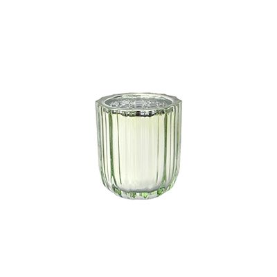 Yorklsun Glassware Green Candle Holder & Wax Bottle YD-CX-055