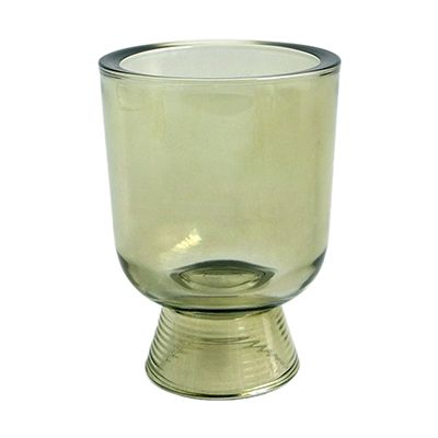 Yorklsun Glassware Green Holder & Wax Bottle YD-HDWC-046
